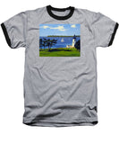 Goat Island Lighthouse Newport Rhode Island - Baseball T-Shirt