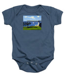 Goat Island Lighthouse Newport Rhode Island - Baby Onesie