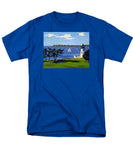 Goat Island Lighthouse Newport Rhode Island - Men's T-Shirt  (Regular Fit)