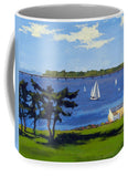 Goat Island Lighthouse Newport Rhode Island - Mug