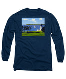 Goat Island Lighthouse Newport Rhode Island - Long Sleeve T-Shirt