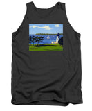 Goat Island Lighthouse Newport Rhode Island - Tank Top
