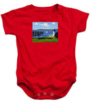 Goat Island Lighthouse Newport Rhode Island - Baby Onesie