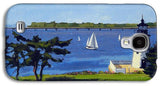 Goat Island Lighthouse Newport Rhode Island - Phone Case