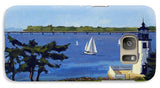 Goat Island Lighthouse Newport Rhode Island - Phone Case