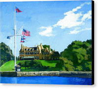 New York Yacht Club Newport Rhode Island - Canvas Print