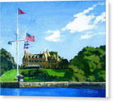New York Yacht Club Newport Rhode Island - Canvas Print