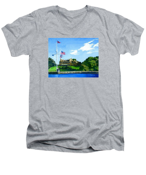 New York Yacht Club Newport Rhode Island - Men's V-Neck T-Shirt