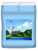 New York Yacht Club Newport Rhode Island - Duvet Cover