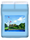 New York Yacht Club Newport Rhode Island - Duvet Cover