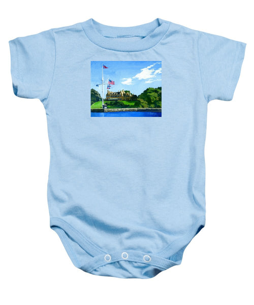 New York Yacht Club Newport Rhode Island - Baby Onesie