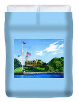 New York Yacht Club Newport Rhode Island - Duvet Cover