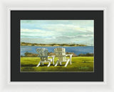Newport Bridge Newport Rhode Island - Framed Print