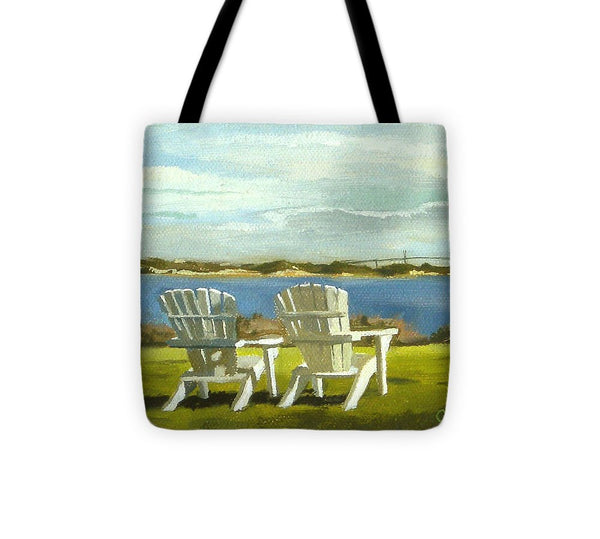 Newport Bridge Newport Rhode Island - Tote Bag