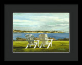 Newport Bridge Newport Rhode Island - Framed Print