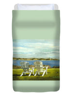 Newport Bridge Newport Rhode Island - Duvet Cover