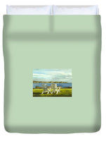 Newport Bridge Newport Rhode Island - Duvet Cover