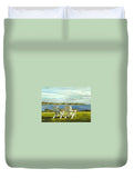 Newport Bridge Newport Rhode Island - Duvet Cover
