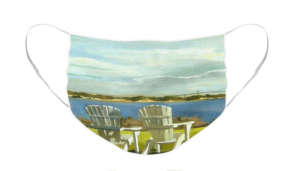 Newport Bridge Newport Rhode Island - Face Mask