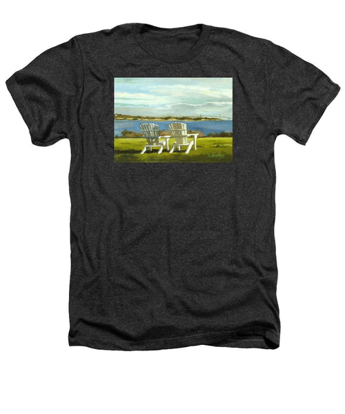 Newport Bridge Newport Rhode Island - Heathers T-Shirt