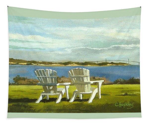 Newport Bridge Newport Rhode Island - Tapestry