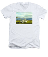 Newport Bridge Newport Rhode Island - Men's V-Neck T-Shirt