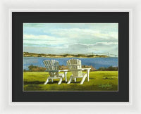 Newport Bridge Newport Rhode Island - Framed Print