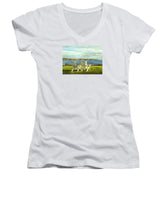 Newport Bridge Newport Rhode Island - Women's V-Neck