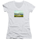 Newport Bridge Newport Rhode Island - Women's V-Neck
