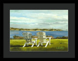Newport Bridge Newport Rhode Island - Framed Print