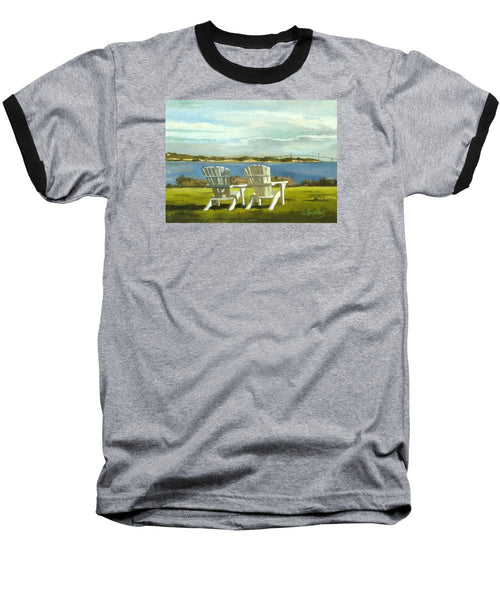 Newport Bridge Newport Rhode Island - Baseball T-Shirt