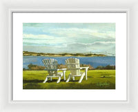 Newport Bridge Newport Rhode Island - Framed Print
