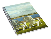 Newport Bridge Newport Rhode Island - Spiral Notebook