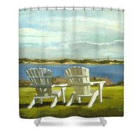 Newport Bridge Newport Rhode Island - Shower Curtain