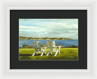 Newport Bridge Newport Rhode Island - Framed Print
