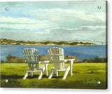 Newport Bridge Newport Rhode Island - Acrylic Print