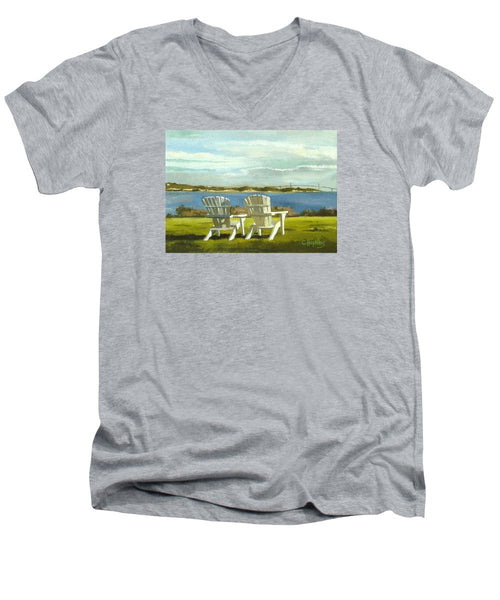 Newport Bridge Newport Rhode Island - Men's V-Neck T-Shirt