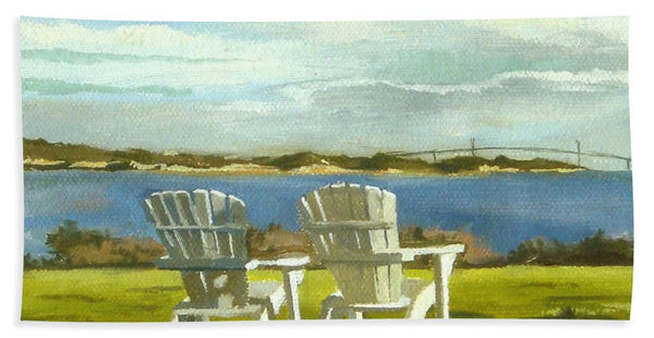 Newport Bridge Newport Rhode Island - Bath Towel