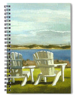 Newport Bridge Newport Rhode Island - Spiral Notebook