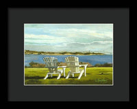 Newport Bridge Newport Rhode Island - Framed Print