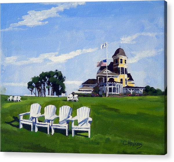 Castle Hill Inn Newport Rhode Island - Acrylic Print