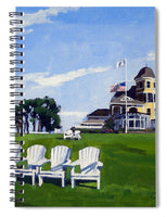 Castle Hill Inn Newport Rhode Island - Spiral Notebook