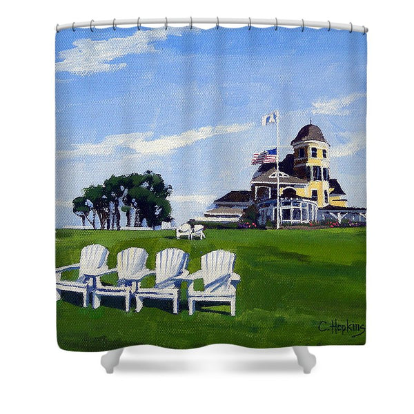 Castle Hill Inn Newport Rhode Island - Shower Curtain
