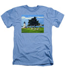 Goat Island Lighthouse Newport Rhode Island - Heathers T-Shirt
