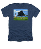 Goat Island Lighthouse Newport Rhode Island - Heathers T-Shirt