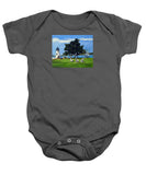 Goat Island Lighthouse Newport Rhode Island - Baby Onesie