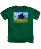 Goat Island Lighthouse Newport Rhode Island - Kids T-Shirt