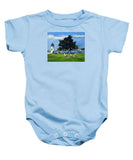 Goat Island Lighthouse Newport Rhode Island - Baby Onesie