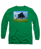 Goat Island Lighthouse Newport Rhode Island - Long Sleeve T-Shirt