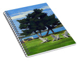 Goat Island Lighthouse Newport Rhode Island - Spiral Notebook